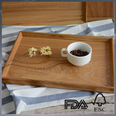 Wooden serving tray wood tray rustic wooden tray