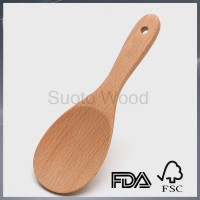 Personalized wooden spoon cooking spoon wooden rice spoon